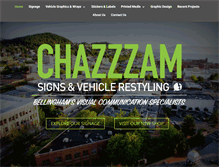 Tablet Screenshot of chazzzam.com